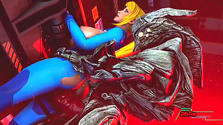 Samus Aran Vs Space Pirate