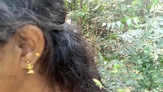 Laxi Ammu Magilmathi outdoor forest sex hot Indian housewife pussy fucked 4k