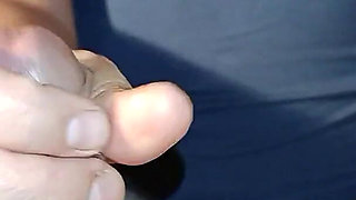 Handjob From My Stepmom, POV Jerking off and Cumming