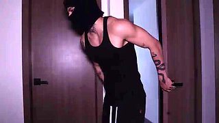 Masked Man Fucks Busty MILF Jordy Fabian & Kataleya Gil in Bedroom - Big Tits, Big Ass Sex