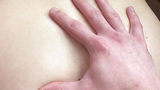 Czech amateur bangs outdoor pov