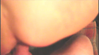 Swemature from behind, nice mouth