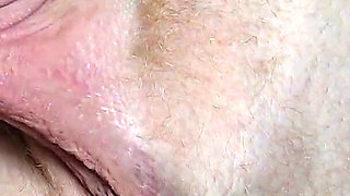 Pulling and Spreading My Big Labia Pussy Lips