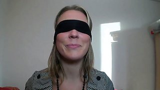 Emeraude Blonde Big Butt French Girl Picked Up for Blindfold