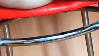 Solo masturbation with mature petite wife