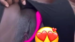 SQUIRTING IN MY BOSS CAR