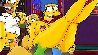 Marge Simpson mature sexwife