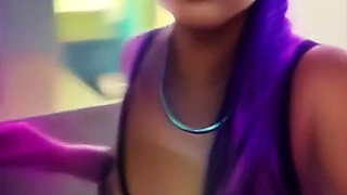 Sexy Ass Latina Smoking Break During Friday Fuck Festival