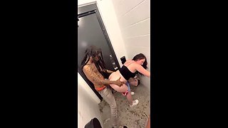 I fucking nailed a Rainforest babe in the park restroom