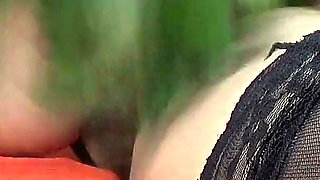 Slapping a Hairy Pussy with Nettles
