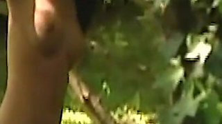 Outdoor Pussy Fisting Stretched Wide Gaping Wet