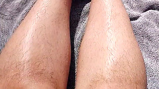 Hairy Legs at the Lake