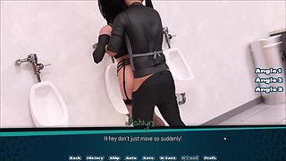 18 Plus School Girl Having Fun With Teacher In Toilet