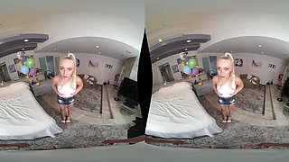 Blonde: Blowjob, Doggy  Cowgirl VR Porn