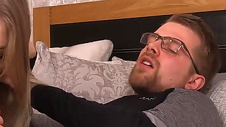 Petite Blonde Princess Gabie Monroe Worships Cock & Rides for a Dripping Creampie