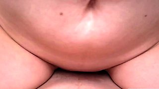 Massaging Her Cameltoe Pussy Until She Cums Hard