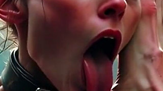 Thin Girl Obsessed with Fat Feet - Licking Huge Soft Soles