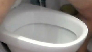Jen Is Peeing Alot in the Toilet