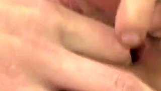 Justin Ashley's first porn 18 year old blonde whore loves to get turned on with sex toys and fingers