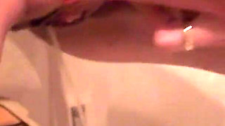 Pissing and Finger Play by Blonde Slut