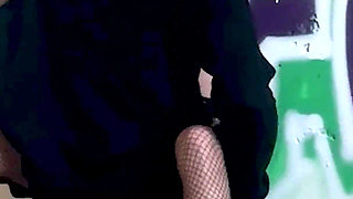 Threesome in Urbex, I Get Fucked Hard