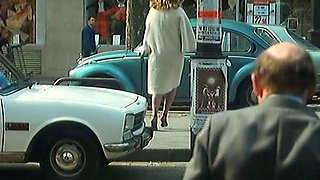 Vintage Italian MILF makes cum her boy