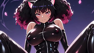 Pussygirl Wants Love and Sex. Hentai Anime Cartoon. Ai Animation