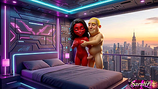 Romantic Couple in the Bedroom  A-I Hentai ASMR