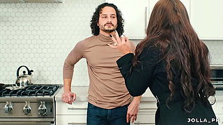 Boss Latina MILF Makes Employee Work Hard for His Raise - Jolla Pr Dominates Mark Stones