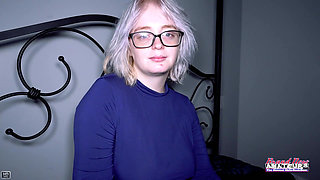 Annie Archer Voluptuous Curvy Blonde Coed Wet Ass Lick Intense Anal!