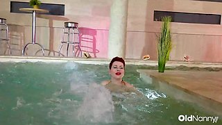 Big-titted mature Lisa Pinelli in an Intimate Solo Scene