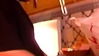 Chain Stuffed Pussy Stretched Wide by Horny Mature Babe