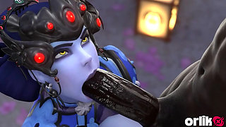 Widowmaker Failed Mission - Bandit BBC Destroys Her Tight Pussy 3D Overwatch Porn