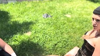 Mistress Tirza NL - Sucking And Fucking On The Grass