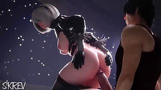 Hot December 2024 Hentai Compilation - Harley Quinn & Overwatch Anal Gangbang BBC Doggystyle
