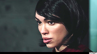 Resident Evil Parody - Ada Wong All The Way Through Bursting with CUM