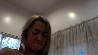 Sexy babe Lily Adams sucks some mean dick and gets fucked