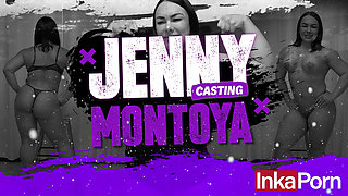 Quadsgoddess Debuts in Porn and Holds Her First Casting for Inkaporn.