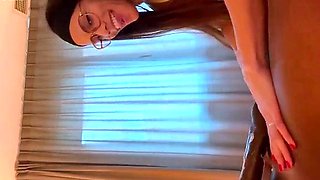 Sweet cuckold white nerd came hard while riding that thick