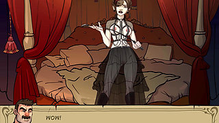 Witch Hunter Trainer - Horny BDSM Widow MILF with Big Tits Gets Fucked Rough