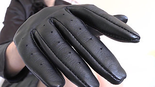 Black Leather Gloves-the Scent of Leather Turns You on so Much, Lady Victoria Valente