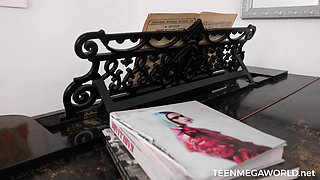 Orgasm on Grand Piano