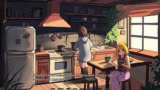 Hazelnut Latte: Male on Shemale Double Cumshot - Episode 13