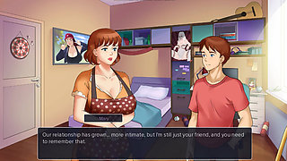 Brother's Wife Gave Me a Hot Handjob in the Bedroom