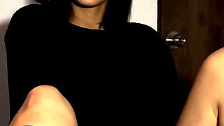 18-year-old Gothic Mavis Riding a Fat Cock Hard Until She Gets a Huge Cumshot in Her Tight Pussy!.