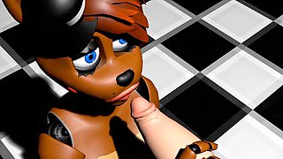 Suck off, five nights freddys, fnaf hentai