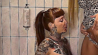 I Let My Petite Blond Friend Pee on Me! We Peed so Much