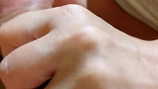 The Older Woman Sucks an Older Cock Till It Spits Cum on Her Tongue