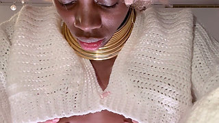 Hot Kitchen Sex with Petite Ebony Rommate