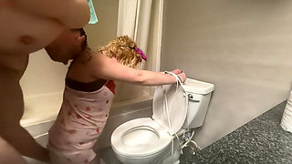 Tied to the Toilet